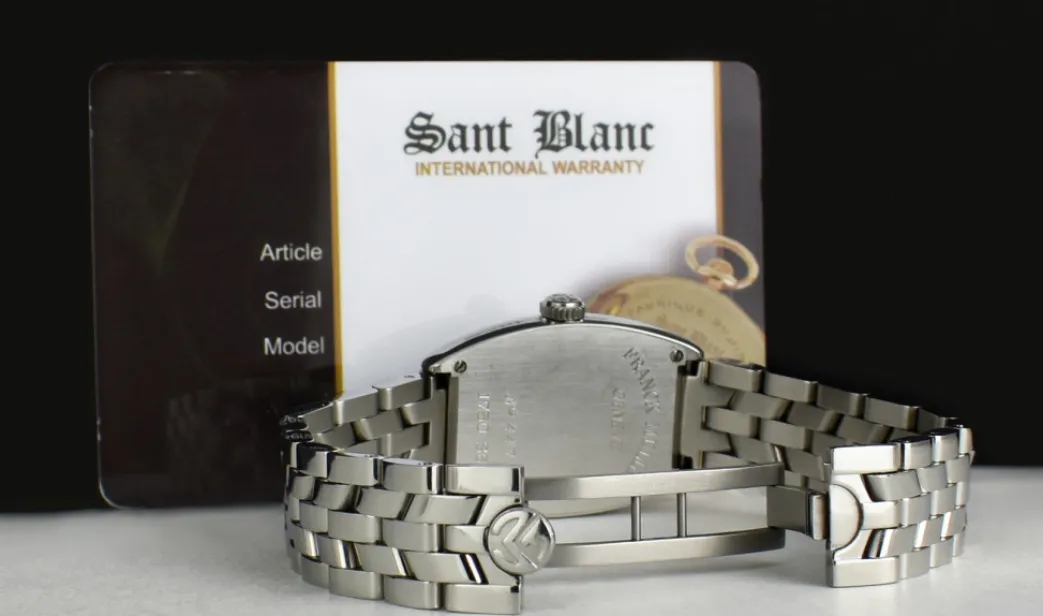 franck_muller_stainless_m_5.webp Ladies Watches | Sant Blanc FRANCK MULLER Stainless 25mm x 35mm Ladies Cintree Curvex Silver Dial 1750 S6 PM