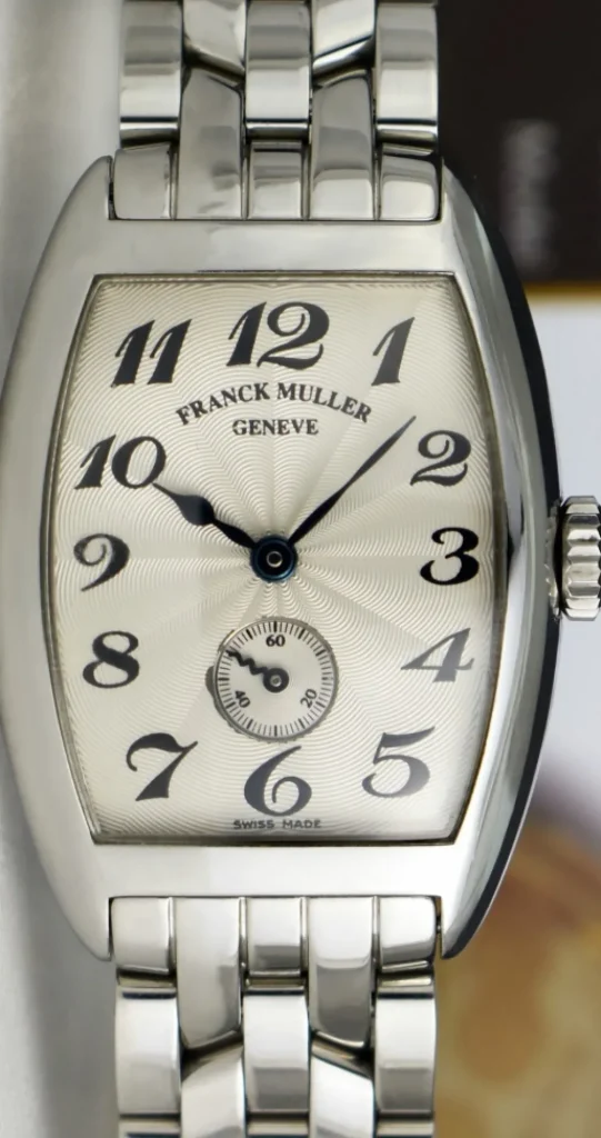 Ladies Watches | Sant Blanc FRANCK MULLER Stainless 25mm x 35mm Ladies Cintree Curvex Silver Dial 1750 S6 PM