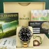 Diving Professional Watches | Sports Watches | Sant Blanc ROLEX - 18kt Gold & SS Submariner Black Dial No Holes Model 16613