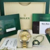Dress Watches | Sant Blanc ROLEX 2022 18kt Gold & Stainless Steel Datejust 36 Champagne Index with Card Model 126233