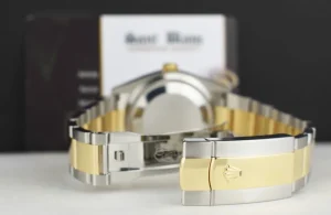 Dress Watches | Sant Blanc ROLEX 2022 18kt Gold & Stainless Steel Datejust 36 Champagne Index with Card Model 126233
