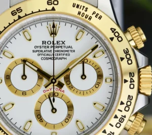 Men's Watches | Racing Professional Watches | Sant Blanc ROLEX 2019 18kt Gold & Stainless Steel Daytona White Index Model 116503
