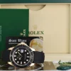 Yachting Professional Watches | Sports Watches | Sant Blanc ROLEX - 18kt RoseGold YachtMaster 40mm OysterFlex Rubber Strap Model 116655