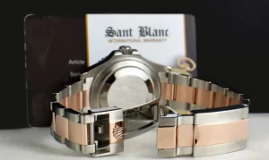 Yachting Professional Watches | Sports Watches | Sant Blanc ROLEX - 37mm MidSize 18kt Rose Gold & SS YACHTMASTER 37 Chocolate Model 268621