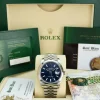 Men's Watches | Dress Watches | Sant Blanc ROLEX 2021 41mm Stainless Steel DateJust Blue Index Dial Model 126300