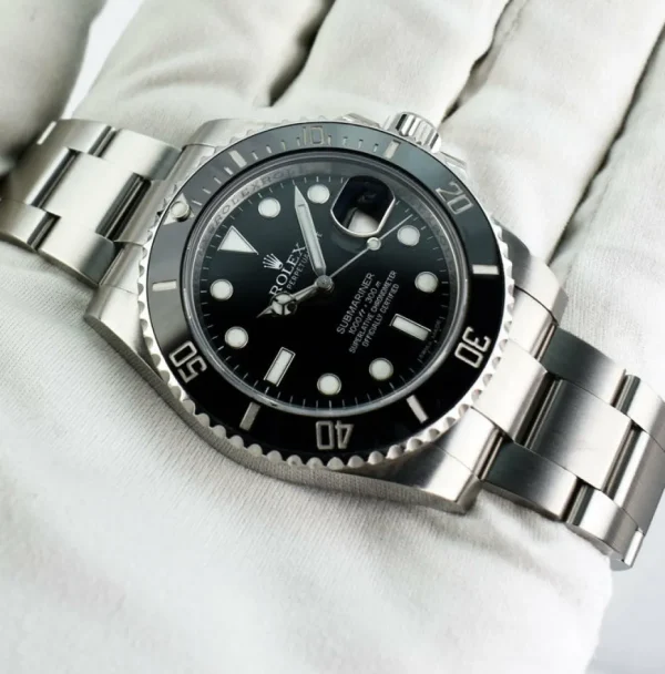 Diving Professional Watches | Sports Watches | Sant Blanc ROLEX - 40mm Stainless Steel Submariner Black Dial Model 116610LN