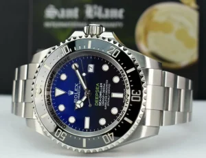 Sports Watches | Deep Diving Professional Watches | Sant Blanc ROLEX James Cameron Stainless Deepsea SeaDweller Blue Gradient Model 116660