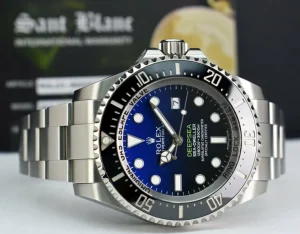 Sports Watches | Deep Diving Professional Watches | Sant Blanc ROLEX James Cameron Stainless Deepsea SeaDweller Blue Gradient Model 116660