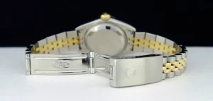 Ladies Watches | Dress Watches | Sant Blanc ROLEX 18kt Gold & Stainless Steel Ladies DateJust Champagne Diamond Dial Model 79173