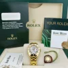 The Masterpiece | Ladies Watches | Sant Blanc ROLEX 18kt Gold Pearlmaster Masterpiece Mother of Pearl Roman with Papers Model 80318
