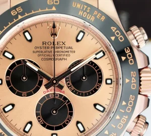 Men's Watches | Racing Professional Watches | Sant Blanc ROLEX 18kt Rose Gold Daytona Oysterflex Strap Rose Panda Model 116515LN