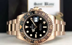 Men's Watches | Pilots Professional Watches | Sant Blanc ROLEX 18kt Rose Gold GMT Master II 