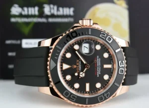 Yachting Professional Watches | Men's Watches | Sant Blanc ROLEX 18kt Rose Gold Yachtmaster 40mm Box & Card Model 116655