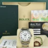 Men's Watches | Dress Watches | Sant Blanc Rolex 18kt White Gold & Stainless Steel Datejust White Roman Dial Oyster Band Model 16234