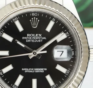 Dress Watches | Sant Blanc ROLEX 18kt White Gold & Stainless Steel DateJust II 41mm Black Index Dial Model 116334