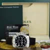Sports Watches | Racing Professional Watches | Sant Blanc ROLEX 18kt White Gold Daytona on Strap Black Diamond Dial Model 116519