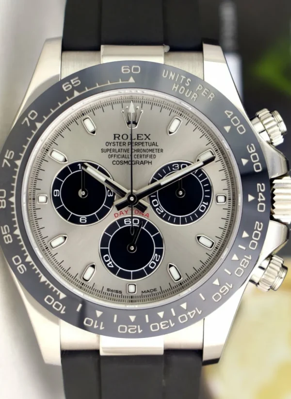 Racing Professional Watches | Men's Watches | Sant Blanc ROLEX 18kt White Gold Daytona Slate PANDA Model 116519LN