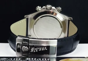 Men's Watches | Racing Professional Watches | Sant Blanc ROLEX 18kt White Gold Daytona Panda Arabic Dial with Black Crocodile Strap Model 116519