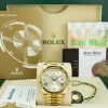 Men's Watches | President Dress Watches | Sant Blanc ROLEX 18kt Yellow Gold Day Date 40 President Silver Roman Dial Model 228238