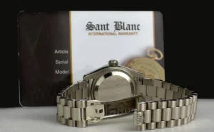 Ladies Watches | President Dress Watches | Sant Blanc ROLEX Ladies 18kt White Gold President Mother Of Pearl Diamond Pearl Dial Model 179179