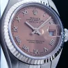 Ladies Watches | Dress Watches | Sant Blanc ROLEX Ladies 26mm 18kt White Gold & Stainless Steel DateJust Rose Roman Model 69174
