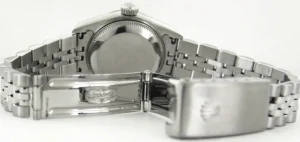 Ladies Watches | Dress Watches | Sant Blanc ROLEX Ladies 26mm 18kt White Gold & Stainless Steel DateJust MOP Deco Roman Dial Model 79174