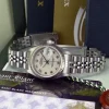 Ladies Watches | Dress Watches | Sant Blanc ROLEX Ladies 26mm White Gold & Stainless Steel DateJust Cream Arabic Dial Jubilee Band Model 79174
