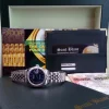 Ladies Watches | Dress Watches | Sant Blanc ROLEX Ladies White Gold & Stainless DateJust Blue Roman Dial Model 179174