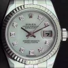 Ladies Watches | Dress Watches | Sant Blanc Rolex Ladies White Gold & Stainless Steel Pearl Diamond Dial DateJust Model 179174