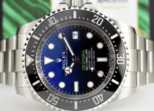 Deep Diving Professional Watches | Sant Blanc ROLEX 44m Stainless Steel Deepsea SeaDweller James Cameron D-Blue Card Model 136660