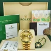 Men's Watches | President Dress Watches | Sant Blanc ROLEX Mens 18kt Gold Day Date 36 President Champagne Stick Dial Model 128238