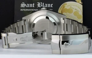 Dress Watches | Men's Watches | Sant Blanc ROLEX Mens 18kt White Gold & Stainless Steel DateJust II Silver Index Dial Model 116334