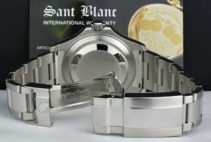 Yachting Professional Watches | Sports Watches | Sant Blanc Rolex Mens Platinum & Stainless Steel YachtMaster Blue Index Dial Model 116622