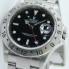 Sports Watches | Men's Watches | Sant Blanc ROLEX Mens Stainless Steel Explorer II Black Index Dial SEL Model 16570