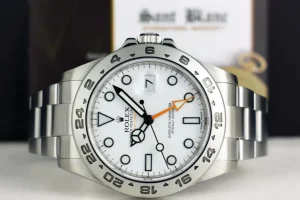 Sports Watches | Men's Watches | Sant Blanc ROLEX Mens Stainless Steel Explorer II White Index Dial Model 216570