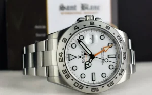 Sports Watches | Men's Watches | Sant Blanc ROLEX Mens Stainless Steel Explorer II White Index Dial Model 216570