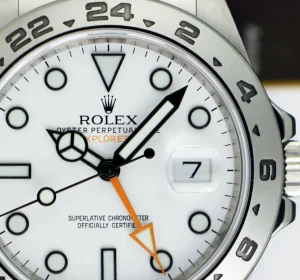 Sports Watches | Men's Watches | Sant Blanc ROLEX Mens Stainless Steel Explorer II White Index Dial Model 216570