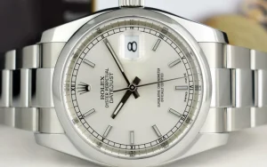 Men's Watches | Dress Watches | Sant Blanc ROLEX Mens Stainless Steel DateJust 36 Silver Index Dial Oyster Band Model 116200