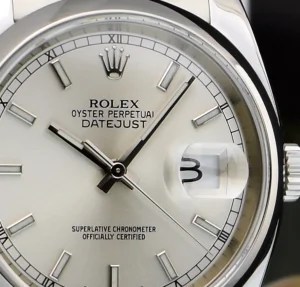 Dress Watches | Men's Watches | Sant Blanc ROLEX Mens Stainless Steel DATEJUST Silver Index Dial Jubilee Band Model 116200