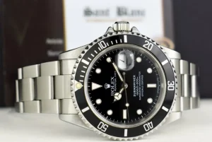 Diving Professional Watches | Sports Watches | Sant Blanc ROLEX Mens Vintage Stainless Steel Submariner Black Dial Model 16610