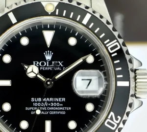 Diving Professional Watches | Sports Watches | Sant Blanc ROLEX Mens Vintage Stainless Steel Submariner Black Dial Model 16610