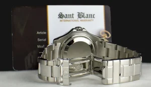 Men's Watches | Yachting Professional Watches | Sant Blanc ROLEX Midsize 35mm Platinum & Stainless Steel Yachmaster Platinum Dial Model 168622