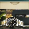 Diving Professional Watches | Men's Watches | Sant Blanc ROLEX 40mm 18kt Gold & Stainless Submariner Black Index Dial SEL Model 16613