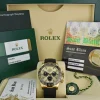 Sports Watches | Racing Professional Watches | Sant Blanc ROLEX 40mm 18kt Gold Daytona on Rubber Strap Champagne Paul Newman Model 116518LN