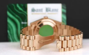 President Dress Watches | Sant Blanc ROLEX 36mm 18kt Rose Gold Day Date President Rose Roman Model 118205