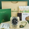 Men's Watches | Dress Watches | Sant Blanc ROLEX 41mm 18kt White Gold & Stainless Steel DateJust II Black Roman Dial Model 116334