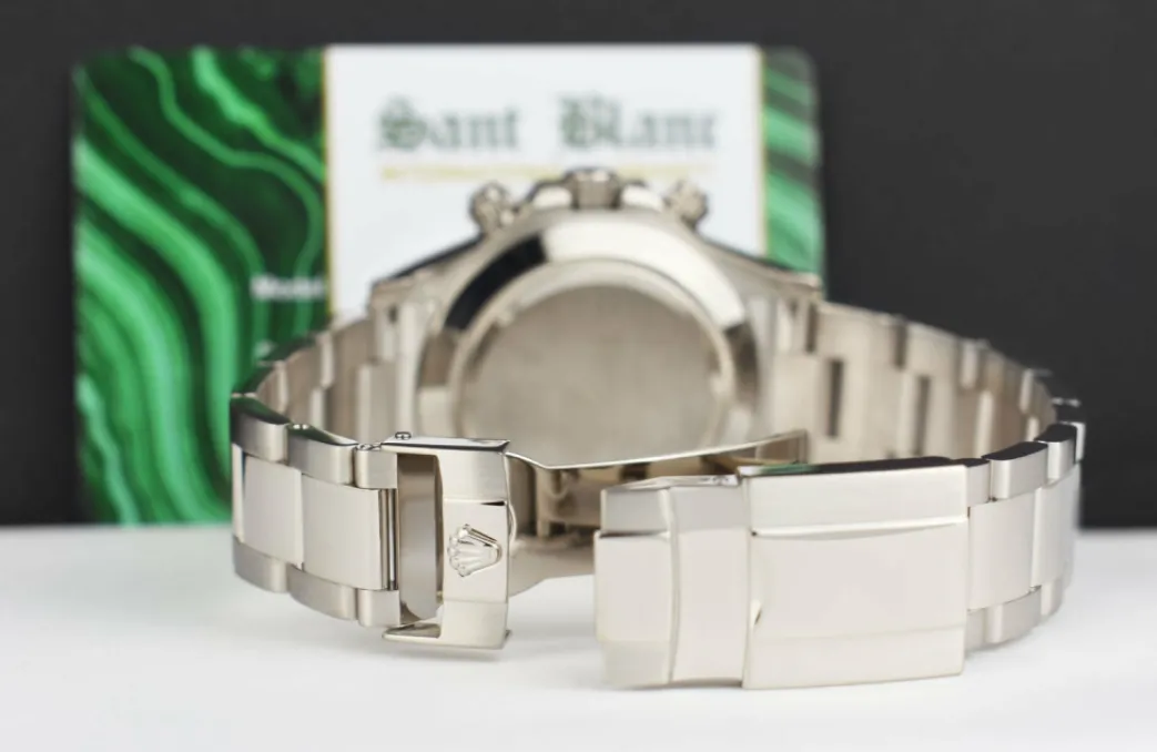 rolex_mm_kt_white_gold_da_5.webp Racing Professional Watches | Sant Blanc ROLEX 40mm 18kt White Gold DAYTONA Black Race Dial Model 116509