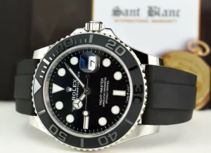 Yachting Professional Watches | Men's Watches | Sant Blanc ROLEX 42mm 18kt White Gold Yachtmaster 42 Black Dial Model 226659