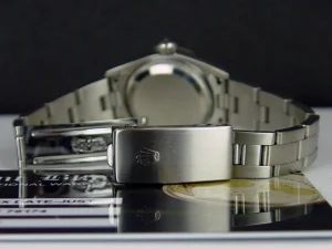 Ladies Watches | Dress Watches | Sant Blanc ROLEX 26mm Ladies 18kt White Gold & Stainless Steel DateJust Black Roman Dial Model 79174