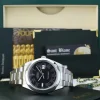Men's Watches | Dress Watches | Sant Blanc ROLEX 41mm Mens Stainless Steel DateJust II Black Roman Dial Model 116300